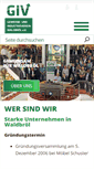 Mobile Screenshot of giv-waldbroel.de
